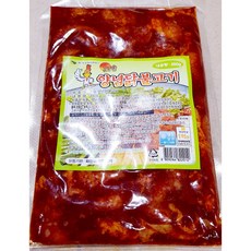 양념닭불고기(부성 350g) X30 업소용 냉동 매운 닭불고기, 30개