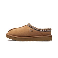 새상품 UGG 브랜드 브레이드 타스만 슬리퍼 5955 체스트넛 여성 사이즈 5-12