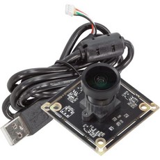화면녹화 실시간촬영 인터넷강의 웹캠 컴퓨터용 아두캠 5MP 광각 USB 카메라 14 CMOS OV5648 Mini UVC 2.0 비디오 3.3ft1m 케이블 포함, 1개
