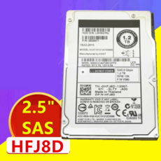 서버 HDD 내부 델 1.2TB 2. 5인치 SAS 12 GbS 64MB 10000RPM HFJ8D 0HFJ8D HUC101212CSS600, [01] 0HFJ8D
