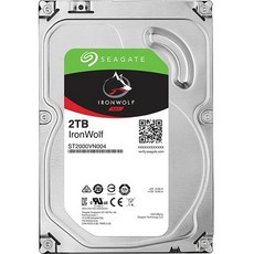 [미국직구] 씨게이트 2TB 내장 하드 드라이브 5900RPM 64MB 캐시 3.5 NAS 아이언울프 ST2000VN004, [02] 2TB - 5900RPM 64MB - st2000vn004