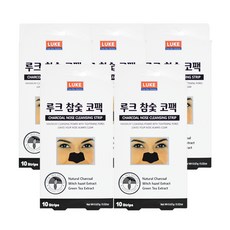 루크 참숯 코팩 10매입 X 5팩, 5개