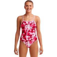 펑키타 핑크페인 원피스 수영복 Funkita - Pink Pane Ladies Single Strap One Piece