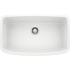 BLANCO 화이트 441773 VALEA SILGRANIT Super Single Bowl 언더 마운트 주방 싱크 32 "X 19"