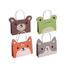 헬로리빙 포장 종이 가방 동물 쇼핑백, 개구리