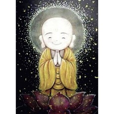 동자승보석십자수