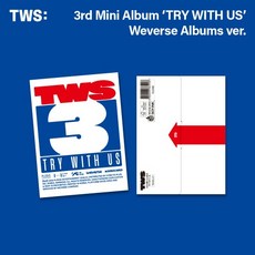 투어스 - 3rd Mini Album 'TRY WITH US' Weverse Albums Ver + QR-Card 세트, 1CD