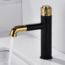 인테리어 구리수전 고급 Q1021706 워터탭 심플디자인 수도꼭지 아기비데수전 배색 욕실, 사진색