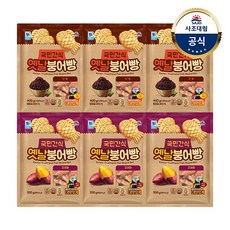 [사조대림] [대림냉동] 단팥붕어빵 400g x3개 +고구마 붕어빵 350g x3개, 3개