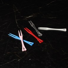 일회용포크 미니 5컬러 10000개 85mm 샐러드포크, 레드, 1개
