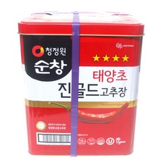 청정원 태양초 진골드 고추장 14kg, 1개