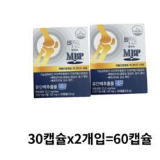 뼈엔 엠비피 MBP 130mg x 30캡슐 정품 새상품, 60정, 6개