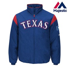 마제스틱 당일발송 2019 프리미엄 MLB 야구 점퍼 자켓 (텍사스 레인저스)