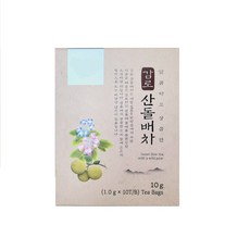 감로 산돌배차 비건 달콤하고 상큼한 NO설탕 NO카페인 국산, 1개, 10g, 10개입