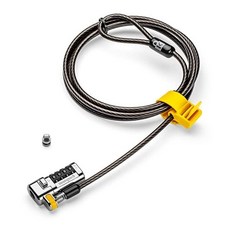 [미국] 695620 Kensington ClickSafe Combination Laptop Lock for Wedge-Shaped Security Slot (K67936WW), Combination - Clicksafe