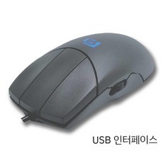 3버튼 캐드 마우스 설계용 유선 전문가 CAD용 도면, A. 펄 블랙 USB