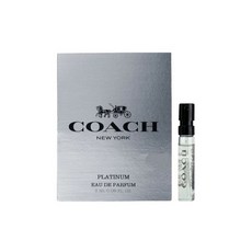 코치 COACH 코치맨 플래티넘 오드팔팜 스프레이 EDP SP 2ml 샘플 미니어처 미니 향수 ㅡ215946, 1개 - 코치향수