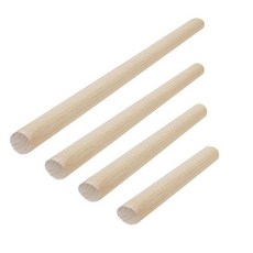 캄멜 원목 밀대 지름 4cm4종 나무 홍두께 목밀대, R24미니 캄멜360, 1개