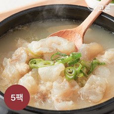 [고른] 한우 사골 도가니탕 700g 5팩 (1팩 1인분), 5개 - 아이얌사골