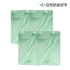 김정문알로에 큐어 피토 앰플 마스크팩 시즌5 40매(4box)