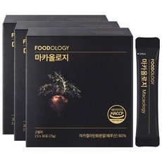 푸드올로지 마카올로지, 3개, 75g