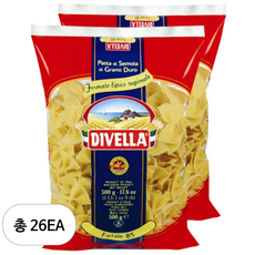 디벨라 파르팔레 파스타, 500g, 26개