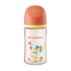 [더블하트] 모유실감 3세대 PPSU 서커스베어 240ml (M), 1개