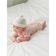 탑텐키즈 24년 SS 공용 유아 메쉬 반팔 바디수트2PACK MKE2UI3305 416411