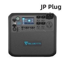 캠핑발전기 태양광 이동식 휴대용 자가 제너레이터 BLUETTIAC200MAX 2048Wh, 1.JP Plug 100V 50Hz