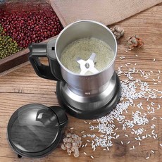 양념분쇄기 가정용 밀 소형 분쇄기 곡물 초미세 분쇄기 원두커피분쇄기, 500ml 304스테인 600W 6칼날
