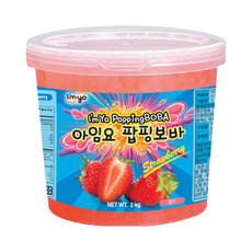 아임요 팝핑보바 딸기, 2kg, 2개