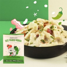 애슐리(유료배송) 땡초 까르보나라 떡볶이 501g, one color/free