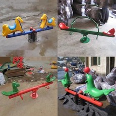 야외놀이기구4인시소