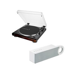 오디오테크니카 AT-LP60X + 스피커 턴테이블 패키지 (EXM-50), AT-LP60X 브라운