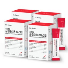 닥터슈머 리포조말 글루타치온 부스터 3g x 30포 닥터하이 리포좀 가루 분말 비타민C 셀렌 비타민E 밀크씨슬