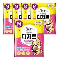 너를위한디저트 강아지캔디 소형견용 M, 닭고기, 21g, 2개입