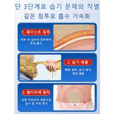 1+1/2+2 습기제거 패치 [즉효] 한방 건강 치습 혈자리 패치 복부 다이어트 뱃살제거 여드름 제거 패치, (2+2)6pcsx4박스 - 이미지 8