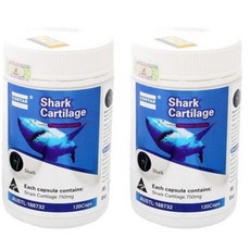 코스타 샤크 카틸리지 상어연골 750mg 120캡슐 2팩 (호주) COSTAR SHARK CARTILAGE