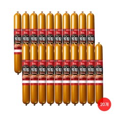 롯데햄 빅팜 불닭 간식 소시지, 60g, 20개