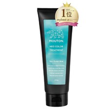 네오 컬러 버터 오션 블루 MOUTON 250g 컬러 트리트먼트 오션블루클리닉 파랑탈색케어 모발보수, 1개