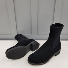 엘칸토 여성 스웨이드 앵클부츠(4CM) LCWA09U04C-1919