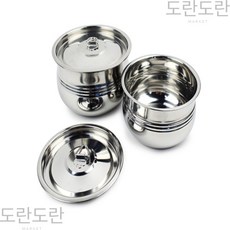 도란마켓 스텐 항아리 용기 스텐소스통, 소