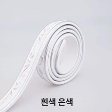 고급 띠 몰딩 테두리 붙이는 액자 시트지, 백은 4cm