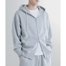 SPAO 프렌치테리 루즈핏 2-WAY 후드 집업 SPMZE49C01