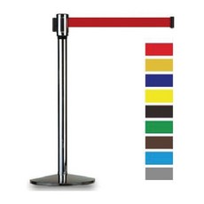 벨트 스텐 차단봉 2M-5cm 행사장 쇼핑몰 광공서 출입금지 공항, 1개