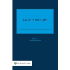 (영문도서) Guide to the GDPR Hardcover, Kluwer Law International, English, 9789403514147