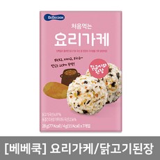 [베베쿡] 처음먹는 요리가케_닭고기와 된장/유아반찬/주먹밥/볶음밥, 01_콩고기와 다시마
