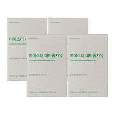 여에스더 대마종자유 헴프씨드, 30정, 4개