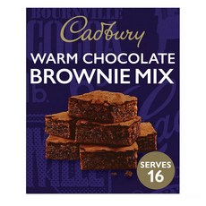 Cadbury 캐드버리 초콜릿 브라우니 믹스 350g 3팩, 3개