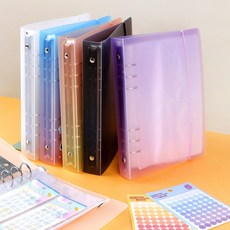 워너디스 A5 6공 PP 컬러 바인더 커버 5종 포카집 폴꾸 포카, 05. 블랙